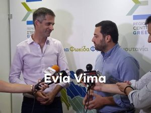 Ο Κώστας Μπακογιάννης παρέδωσε στο Φάνη Σπανό