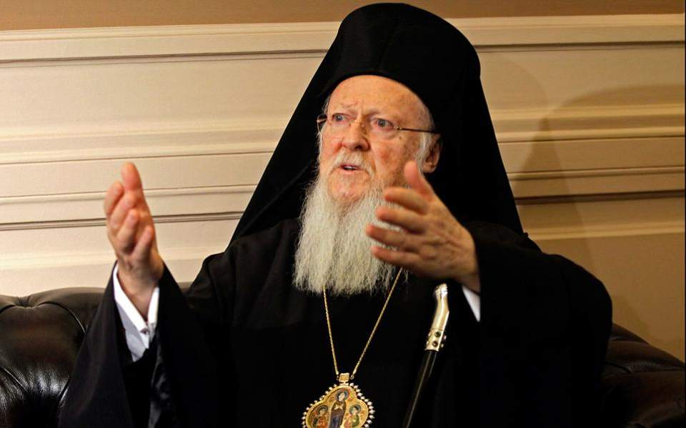 Επιστολή συμπαράστασης Βαρθολομαίου στην Μητρόπολη Χαλκίδος για τις πρόσφατες πυρκαγιές