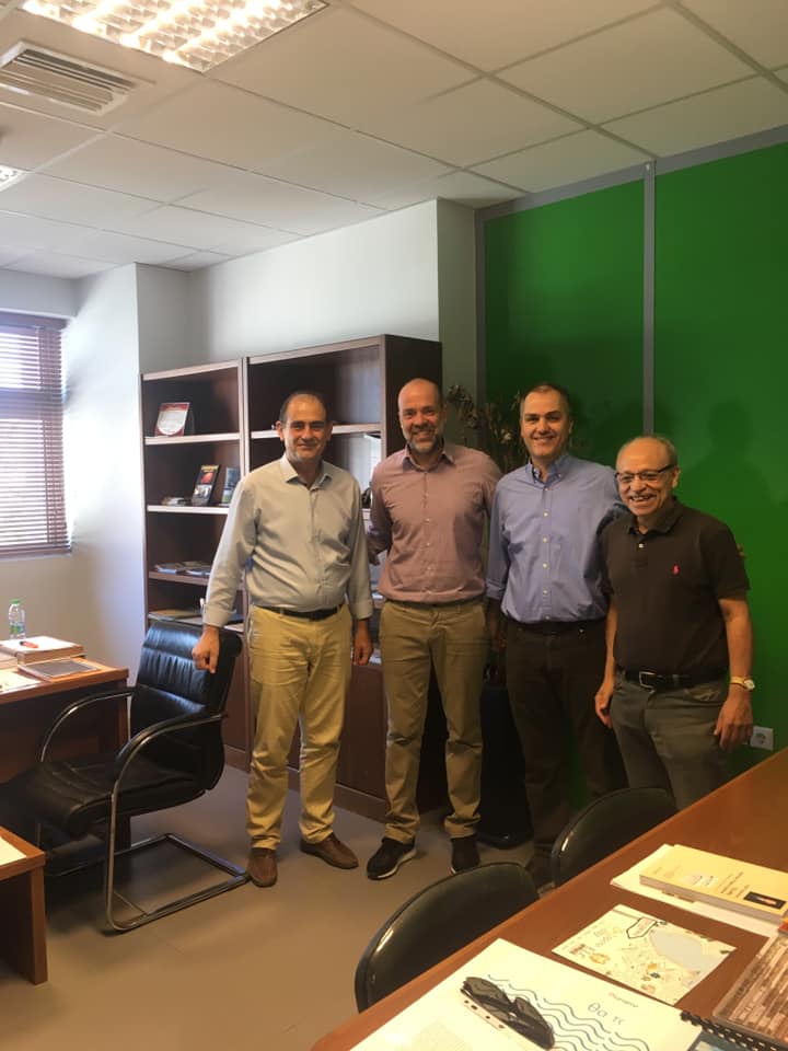 Χαλκίδα-Συνάντηση της Ένωσης Ξενοδόχων Εύβοιας με Κελαϊδίτη και Μπουρμά