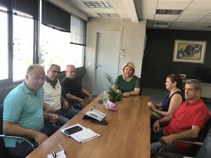 Συνάντηση κατοίκων της Λ. Άμμου με τη Δήμαρχο Χαλκιδέων