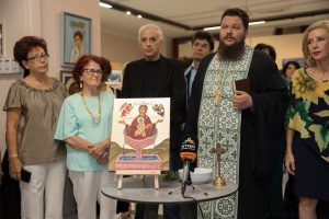 Τα εγκαίνια της 9ης καλλιτεχνικής έκθεσης του συλλόγου Εν Χαλκίδι Κυμαίων [ΦΩΤΟ]