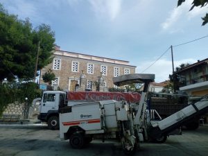 Ξεκίνησαν τα έργα ανάπλασης στην πλατεία του Αγίου Λουκά