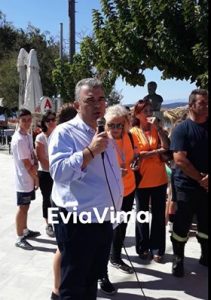 O δήμαρχος Λ. Ραβιόλος δίνει τα εύσημα στη διοργάνωση του Styra Sea side run [ΒΙΝΤΕΟ]
