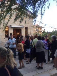 Πανηγυρικός Εσπερινός Ανακομιδής Ιερών Λειψάνων Αγίου Νεκταρίου στο Νοσοκομείο Κύμης