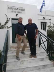 Σκύρος – Συνάντηση Μαυρίκου με το δήμαρχο της “Boeheimkirchen”