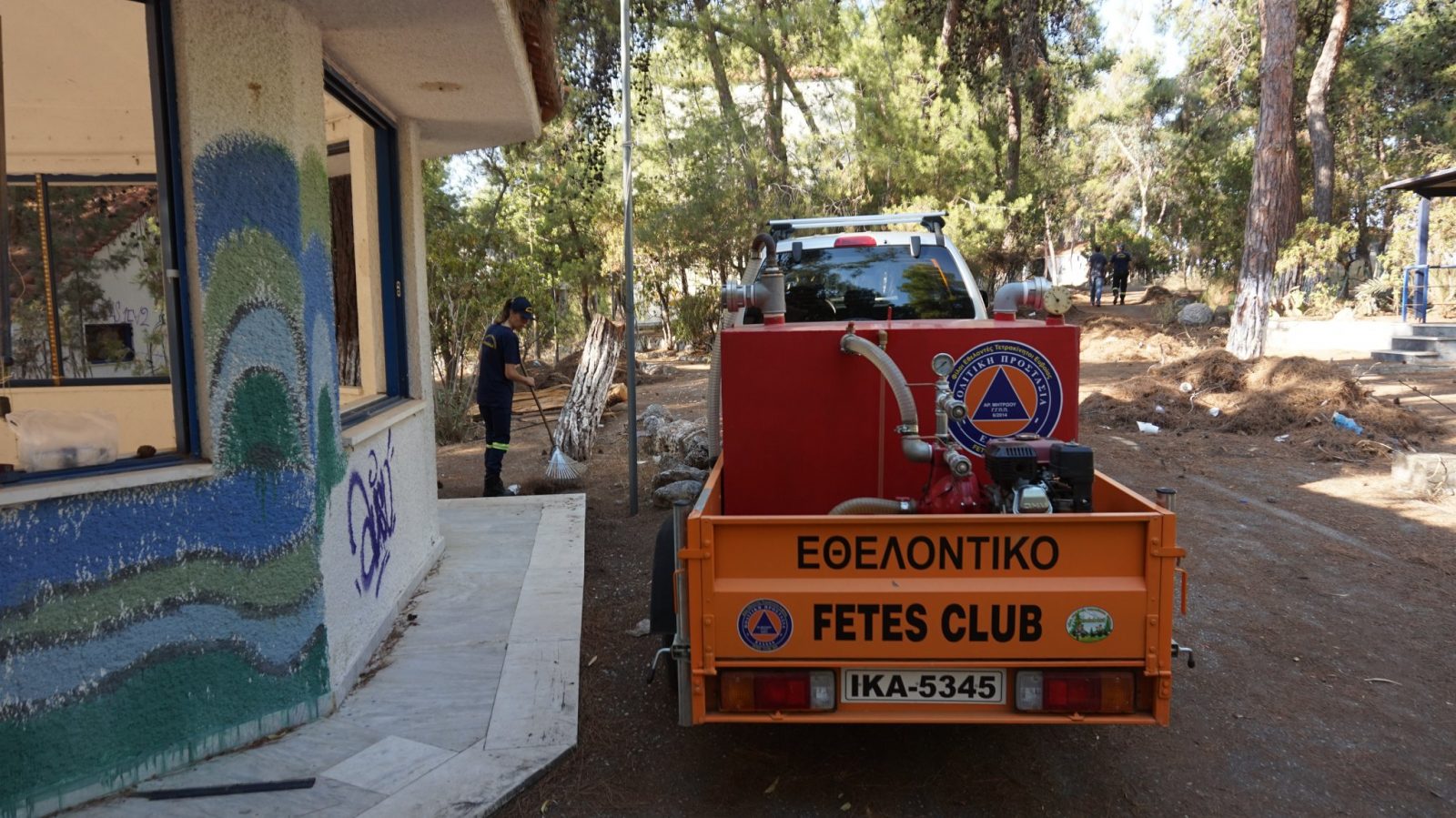 Fetesclub4x4-Ανταποκρίθηκαν στο κάλεσμα της νέας Δημοτικής Αρχής Ερέτριας