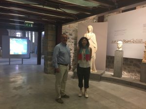 Συνεργασία του Θανάση Ζεμπίλη με την προϊσταμένη της Εφορείας Αρχαιοτήτων Εύβοιας