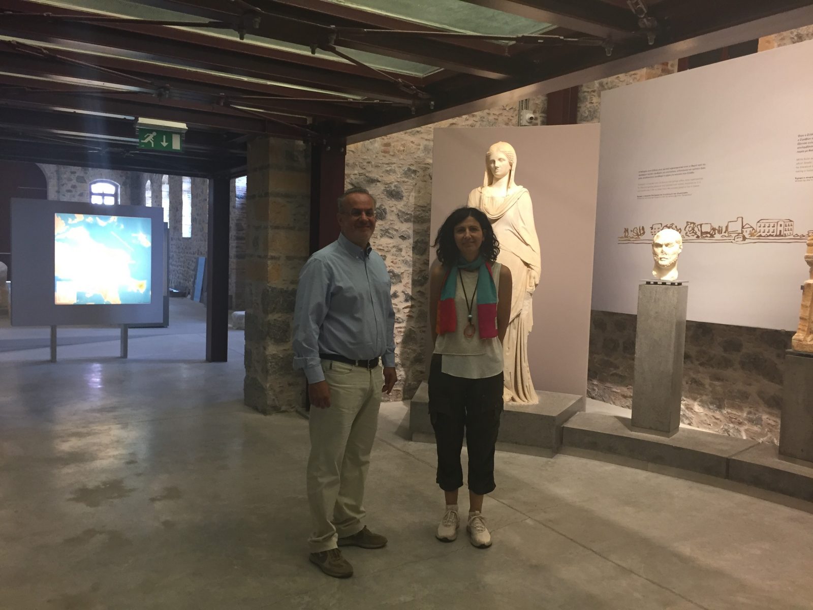 Συνεργασία του Θανάση Ζεμπίλη με την προϊσταμένη της Εφορείας Αρχαιοτήτων Εύβοιας