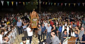 Πλήθος πιστών τίμησε τις Αγίες Σοφία, Πίστη, Ελπίδα και Αγάπη στη Χαλκίδα