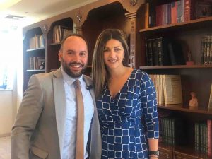 Συνάντηση Χατζηγιαννάκη με την Υφυπουργό Παιδείας, Σοφία Ζαχαράκη για τα ζητήματα στην Εύβοια