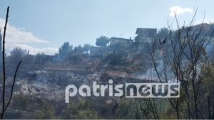Φωτιά στην Ανδρίτσαινα: Πέθανε άντρας που συμμετείχε στην κατάσβεση
