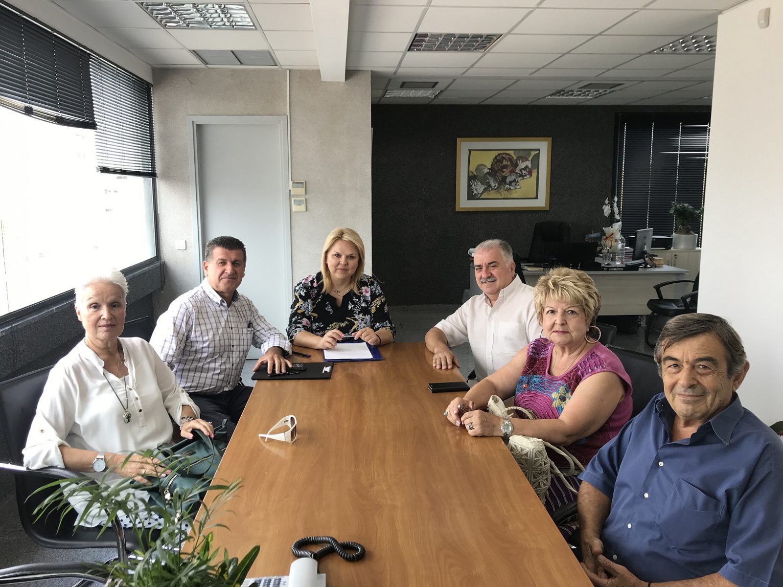 Συνάντηση Δημάρχου Χαλκιδέων με το ΔΣ της ΟΠΣ.Ε.