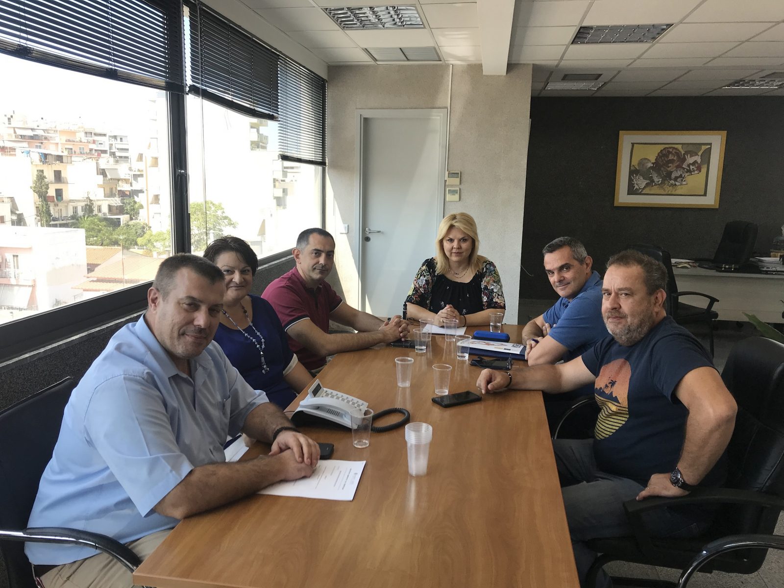 Συνάντηση της Δημάρχου Χαλκιδέων με εκπροσώπους του Εμπορικού Συλλόγου Χαλκίδας