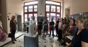 Με τους εργαζόμενους των υπηρεσιών του Δ. Χαλκιδέων στο Μέγαρο Κότσικα, συναντήθηκε η Δήμαρχος