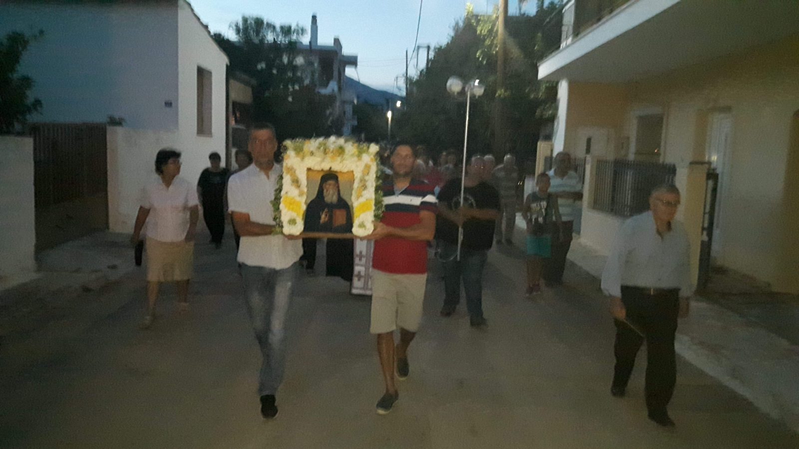 Πανηγυρικός Εσπερινός Ανακομιδής Ιερών Λειψάνων Αγίου Νεκταρίου στην Αμάρυνθο