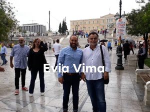 Δίπλα στην διοίκηση του Εργατικού Κέντρου Εύβοιας ο Χατζηγιαννάκης