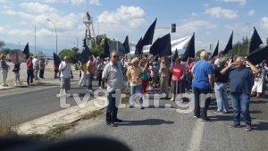 Στυλίδα: Έκλεισαν την εθνική οδό οι κάτοικοι για το hot spot στον Καραβόμυλο