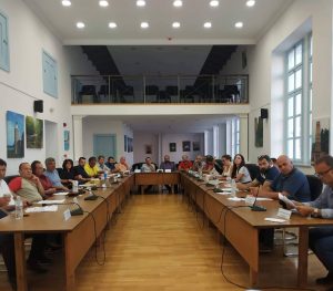 Συνάντησε τους προέδρους των Κοινοτήτων η Δημοτική Αρχή Μαντουδίου-Λίμνης-Αγίας Άννας