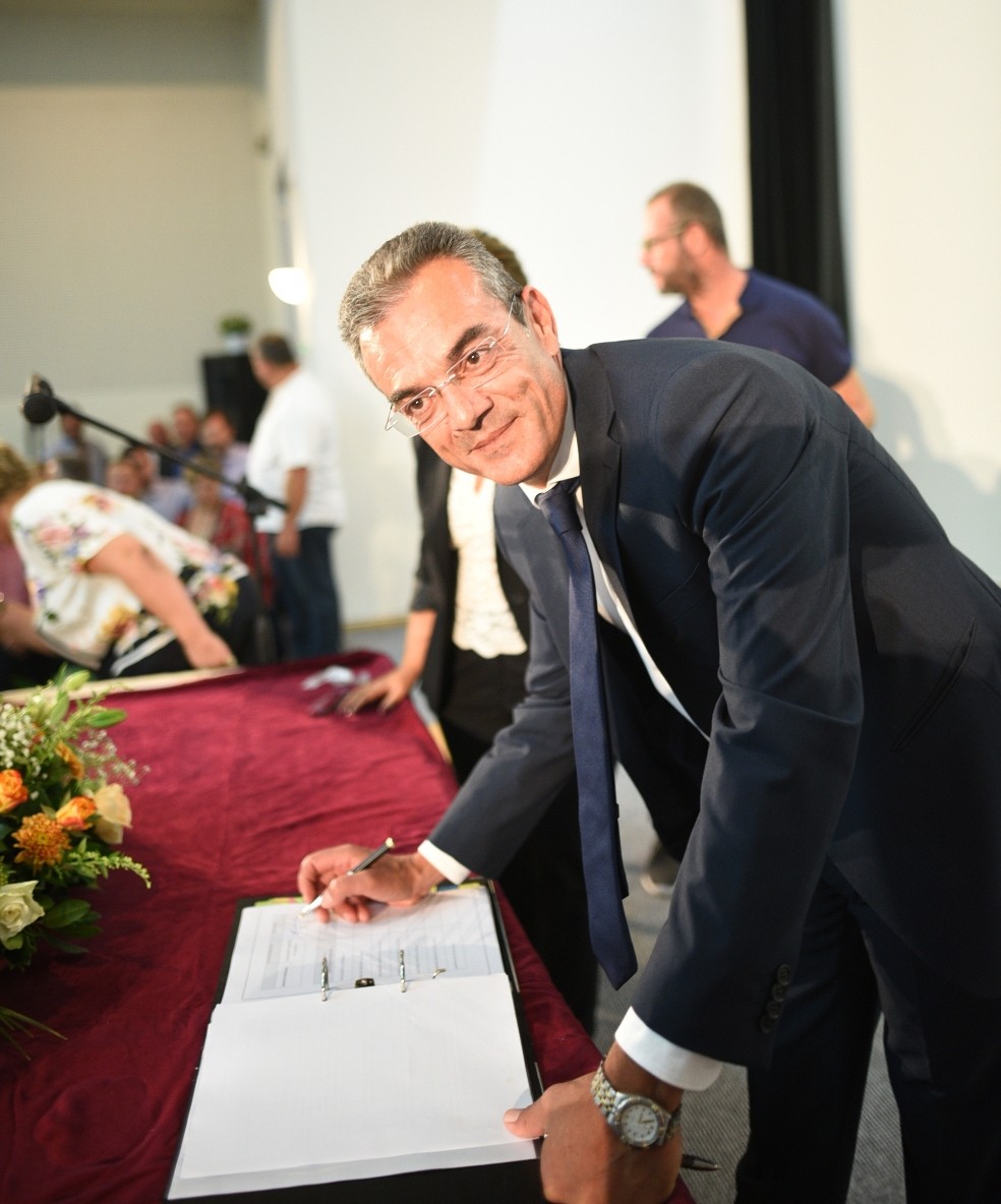 Ανέλαβε καθήκοντα ο νέος Δήμαρχος Θηβαίων Γιώργος Αναστασίου[ΦΩΤΟ]