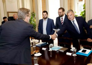 Σπανός-Παρουσίασε το πρόγραμμα ανάπτυξης της Περιφέρειας στο Μέγαρο Μαξίμου