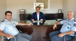 Συνάντηση Κοντζιά με τον Αστυνομικό Διευθυντή Εύβοιας