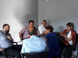 Συνάντηση Χατζηγιαννάκη με εκπροσώπους του συνδέσμου φίλων νοσοκομείου Χαλκίδας&Λοιπών Μονάδων Υγείας Εύβοιας