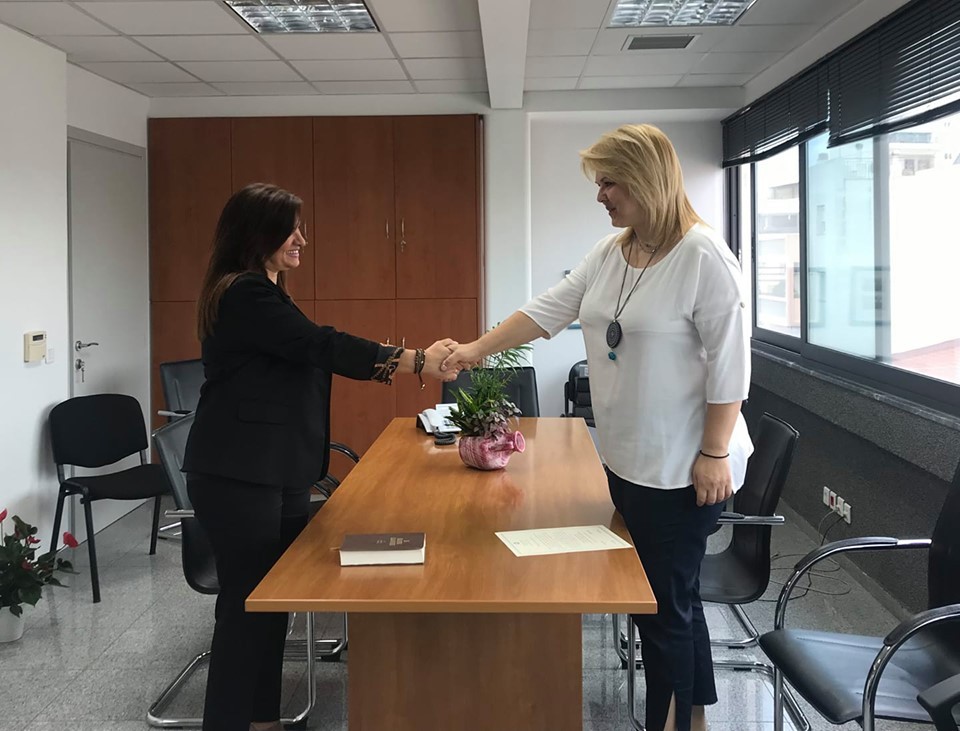 Ορκίστηκε η Σύμβουλος Κοινότητας Χαλκίδας Ντούνια-Τσοκάνη Ελένη