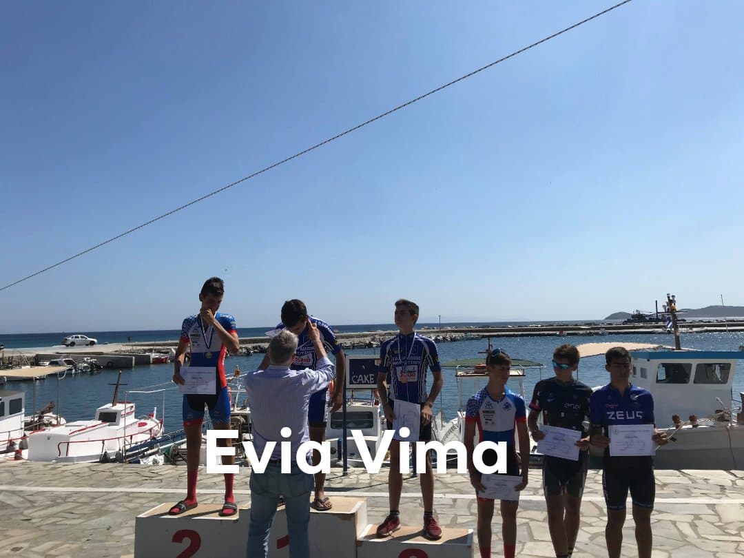 Πρώτος σε αγώνες ποδηλασίας ο γιος του Σπύρου Πνευματικού-ΦΩΤΟ