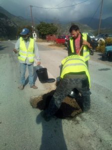 Δεν σταματάει τα έργα ο Αντιδήμαρχος! (ΦΩΤΟ)