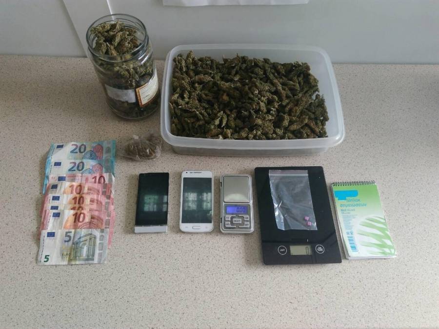 Συνελήφθη ημεδαπός για ναρκωτικά στη Χαλκίδα