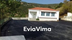 Σε τελικό στάδιο το έργο ασφαλτόστρωσης στους Παραμερίτες Αλιβερίου [ΦΩΤΟ]