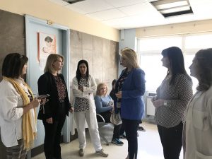 Η Δήμαρχος Χαλκιδέων στη δράση της Αντιδημαρχίας Υγείας