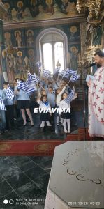 Με ιδιαίτερη λαμπρότητα εορτάστηκε η 28η Οκτωβρίου στον Ιερό Ναό του Αγίου Νικολάου Ανω βάθειας