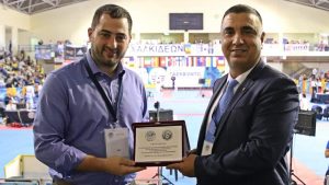 Η Ένωση Ταεκβοντό Νοτίου Ελλάδος τίμησε τον Περιφερειάρχη Στερεάς Ελλάδας