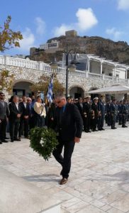 Παρουσία Μαυρίκου οι εκδηλώσεις της 28ης Οκτωβρίου στη Σκύρο