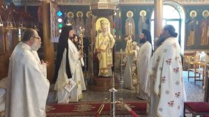 Ο Μητροπολίτης Χαλκίδος στην Ενορία Κοιμήσεως Θεοτόκου Γυμνού για την εορτή του Αγ. Ρωμανού του Μελωδού Ο Μητροπολίτης Χαλκίδος στην Ενορία Κοιμήσεως Θεοτόκου Γυμνού για την εορτή του Αγ. Ρωμανού του Μελωδού