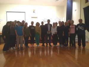 Συνάντηση μελών της ΟΠΣΕ με τους χορευτές του Πολιτιστικού Συλλόγου Δοκού “Η Άνοιξη” Συνάντηση μελών της ΟΠΣΕ με τους χορευτές του Πολιτιστικού Συλλόγου Δοκού “Η Άνοιξη”