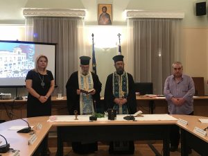 Η Δήμαρχος Χαλκιδέων στον Αγιασμό του Συμβουλίου της Κοινότητας Χαλκίδας