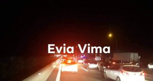 Τραγάνα Τώρα – Ουρές χιλιομέτρων στην Εθνική Οδό Αθηνών Λαμίας
