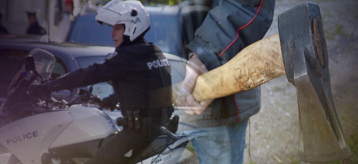 Νύχτα τρόμου στα Κόσκινα Ευβοίας-33χρονος επιτέθηκε με τσεκούρι σε 84χρονο