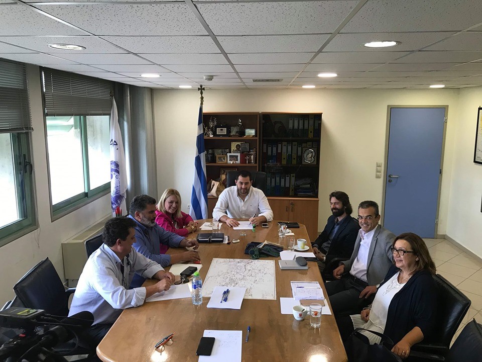 Με τους δημάρχους της Βοιωτίας συναντήθηκε ο Φάνης Σπανός
