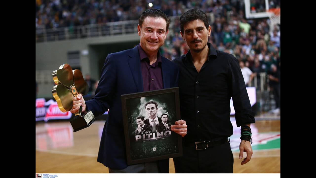 Αποθέωση στο ΟΑΚΑ για τον Ρικ Πιτίνο (ΒΙΝΤΕΟ)