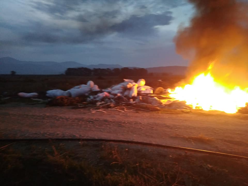 Συναγερμός σήμανε στα Κόσκινα του Δ. Κύμης Αλιβερίου [BINTEO&ΦΩΤΟ]
