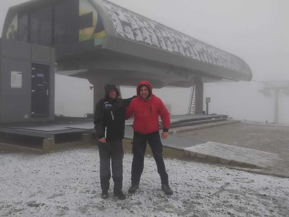 Έπεσε το πρώτο χιόνι στον Παρνασσό