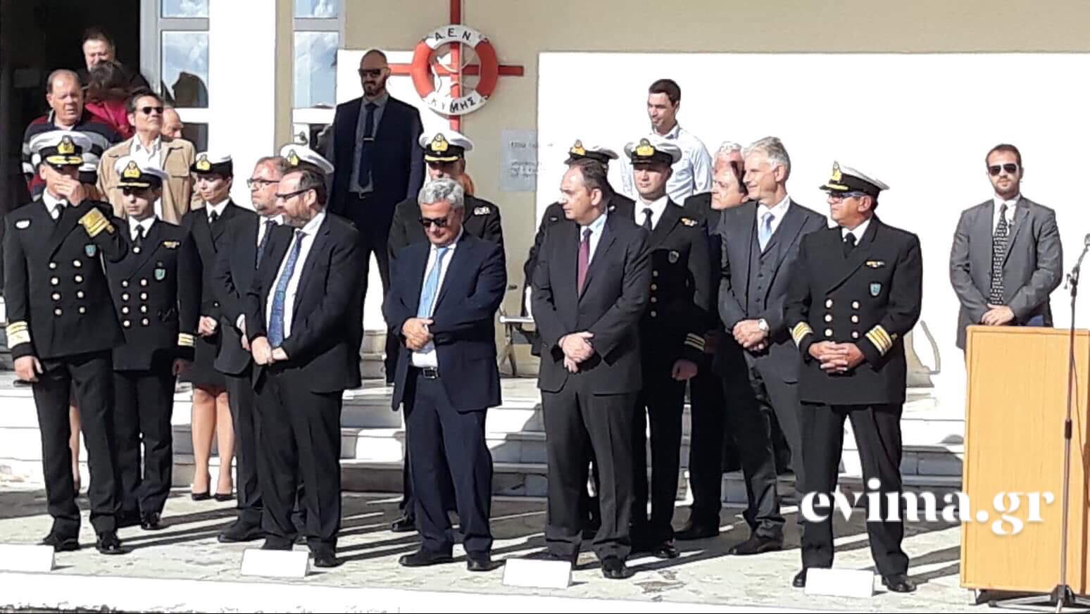 Σπύρος Πνευματικός-Με χαρά παραβρέθηκα στην τελετή υποδοχής των πρωτοετών σπουδαστών της Σχολής Πλοιάρχων