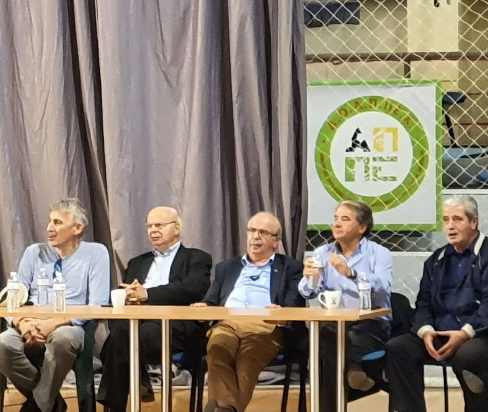 Στον αγώνα της Εθνικής Ομάδας Γυναικών Μπάσκετ ο Χρήστος Παγώνης