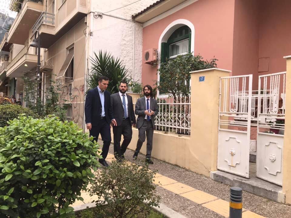 Στιγμιότυπα από τη σημερινή παρουσία του Περιφερειάρχη στην Π.Ε. Βοιωτίας