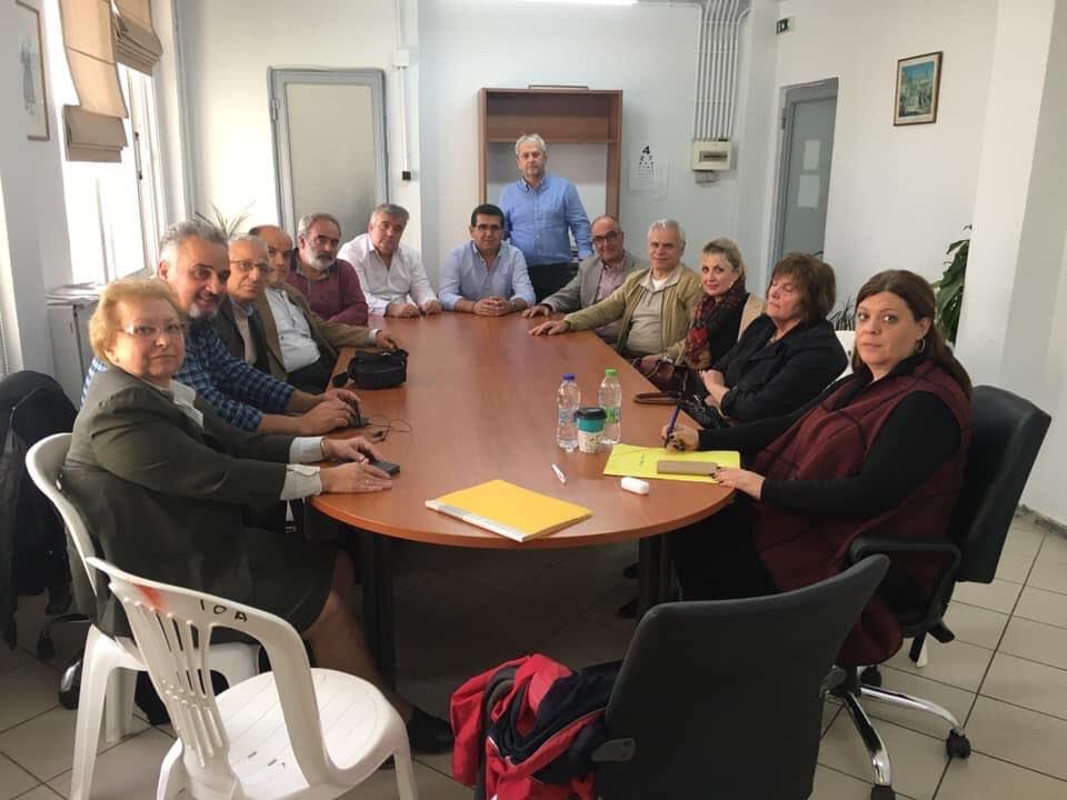 Ο Κωνσταντίνος Γαλανής συναντήθηκε με τους διευθυντές των σχολείων δήμου Αλιβερίου -Κύμης