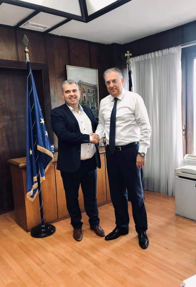 Συνάντηση Ραβιόλου-Θεοδωρικάκου – Εγκρίθηκε χρηματοδότηση 3.000.000  για την ύδρευση