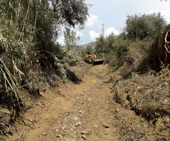 Συνεχίζονται τα έργα της Περιφέρειας στον Δήμο Κύμης Αλιβερίου